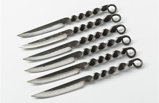 Couteaux de table Torsadés